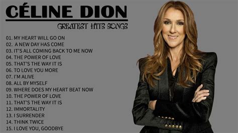 top 10 celine dion songs